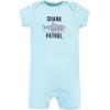 imageHudson Baby Unisex Cotton RompersShark Patrol