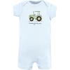 imageHudson Baby Unisex Cotton RompersTractor