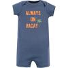 imageHudson Baby Unisex Cotton RompersVacay