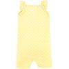 imageHudson Baby Unisex Cotton RompersYellow Daisy
