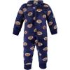 imageHudson Baby babygirls Plush JumpsuitsBlue Football