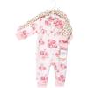 imageHudson Baby babygirls Plush JumpsuitsBlush Rose