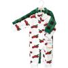 imageHudson Baby babygirls Plush JumpsuitsChristmas Tree Truck