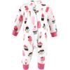 imageHudson Baby babygirls Plush JumpsuitsIce Cream