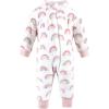 imageHudson Baby babygirls Plush JumpsuitsModern Rainbow