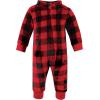 imageHudson Baby babygirls Plush JumpsuitsMoose Zipper