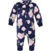 imageHudson Baby babygirls Plush JumpsuitsNavy Rose