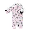 imageHudson Baby babygirls Plush JumpsuitsPink Penguin