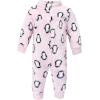 imageHudson Baby babygirls Plush JumpsuitsPink Penguin