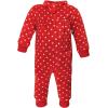 imageHudson Baby babygirls Plush JumpsuitsPoinsettia