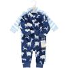 imageHudson Baby babygirls Plush JumpsuitsSafari Silhouette