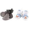 Charcoal Heather Gray/Snowman