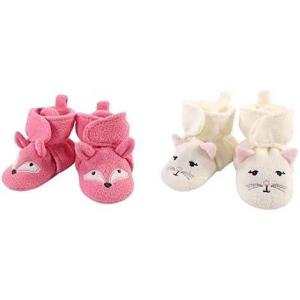 imageHudson Baby Cozy Fleece Booties 2PackMiss FoxKitty
