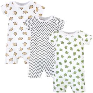 imageHudson Baby Unisex Cotton RompersAliviado