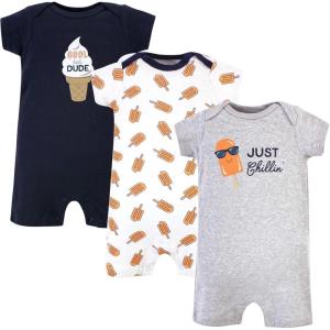 imageHudson Baby Unisex Cotton RompersChillin Popsicle