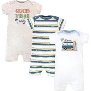 imageHudson Baby Unisex Cotton RompersGone Surfing