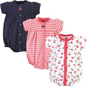 imageHudson Baby Unisex Cotton RompersLittle Cherries