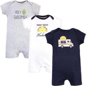 imageHudson Baby Unisex Cotton RompersTaco Truck