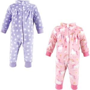 imageHudson Baby babygirls Plush JumpsuitsCelestial Unicorn