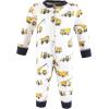 imageHudson Baby Baby Cotton Sleep and PlayConstruction Trucks