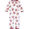 imageHudson Baby Unisex Baby Premium Quilted CoverallsAutumn Rose