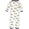 imageHudson Baby Unisex Baby Premium Quilted CoverallsConstruction