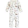 imageHudson Baby Unisex Baby Premium Quilted CoverallsForest Animals