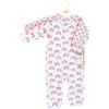 imageHudson Baby Unisex Baby Premium Quilted CoverallsModern Rainbow