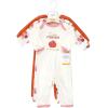 imageHudson Baby babygirls Cotton CoverallsCutest Pumpkin