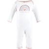 imageHudson Baby babygirls Cotton CoverallsModern Rainbow