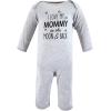 imageHudson Baby babygirls Cotton CoverallsMom Dad Moon Back