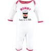 imageHudson Baby babygirls Cotton CoverallsMommys Latte