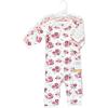 imageHudson Baby babygirls Cotton CoverallsRose
