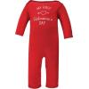 imageHudson Baby babygirls Cotton CoverallsValentine Easter