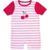 imageHudson Baby Striped Cherry RomperCherry