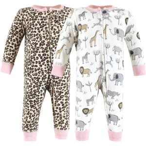 imageHudson Baby Baby Cotton Sleep and PlaySafari Leopard