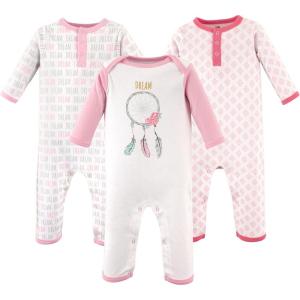 imageHudson Baby babygirls Cotton CoverallsDream Catcher