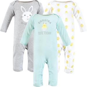 imageHudson Baby babygirls Cotton CoverallsEggstra Cute
