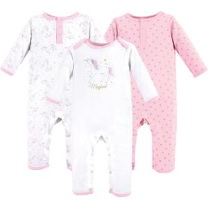 imageHudson Baby babygirls Cotton CoverallsMagical Unicorn