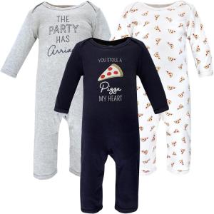 imageHudson Baby babygirls Cotton CoverallsPizza