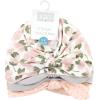 imageHudson Baby Baby Girls Turban Cotton HeadwrapsPink Peony