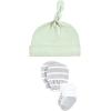 imageHudson Baby Unisex Baby Caps Mittens and Socks Set 06 MonthsLeafy Elephant