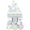 imageHudson Baby Unisex Baby Caps Mittens and Socks Set 06 MonthsLeafy Elephant