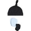 imageHudson Baby Unisex Baby Caps Mittens and Socks Set 06 MonthsLittle Mustache