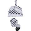 imageHudson Baby Unisex Baby Caps Mittens and Socks Set 06 MonthsLittle Mustache
