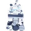imageHudson Baby Unisex Baby Caps Mittens and Socks Set 06 MonthsSea Friends