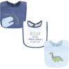 imageHudson Baby Unisex Baby Caps or Headbands Bibs Mittens and Socks 12pc SetDinosaur