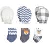 imageHudson Baby Unisex Baby Caps or Headbands Bibs Mittens and Socks 12pc SetWoodland