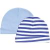 imageHudson Baby Unisex Baby Cotton Cap and Scratch Mitten Set 06 MonthsCaptain
