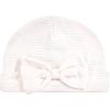 imageHudson Baby Unisex Baby Cotton Cap and Scratch Mitten SetDamask